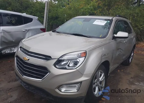 2016 Chevrolet Equinox Lt из США, поврежденный, VIN 2GNALCEKXG1133796